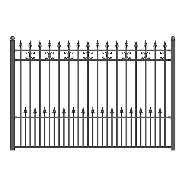 ALEKO ALEKO Security Fencing Kit | 1-Panel | Modern Garden Anti-Rust Panels | Residential Commercial Use