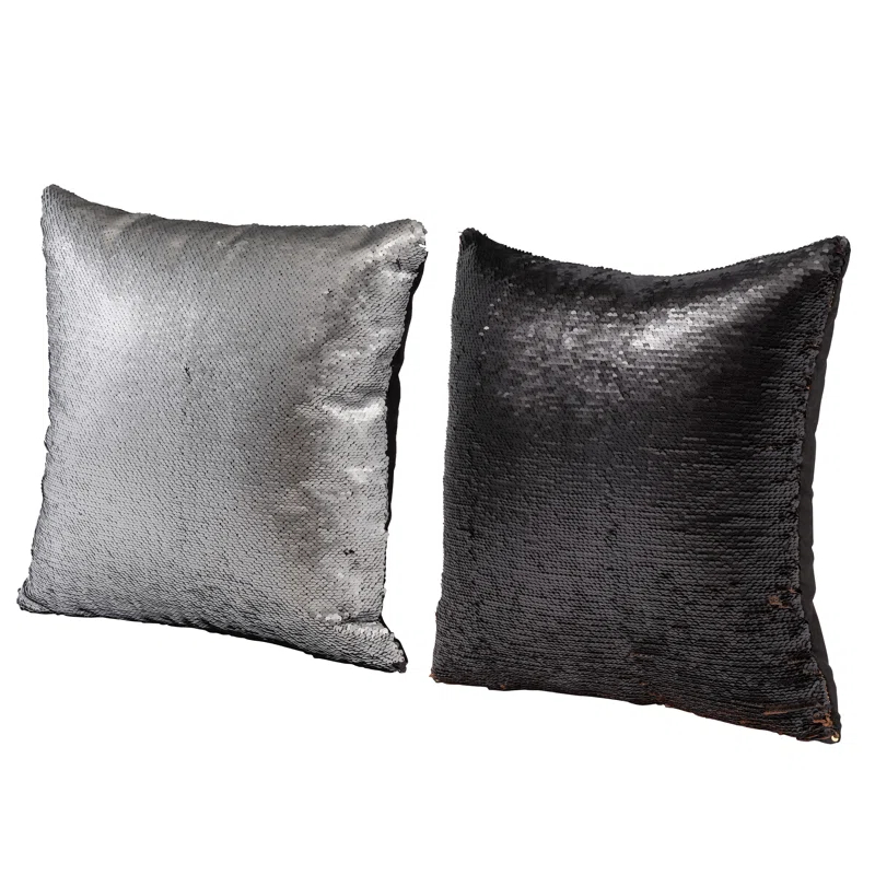 A&B Home Reversible Throw Pillow (Set of 2)