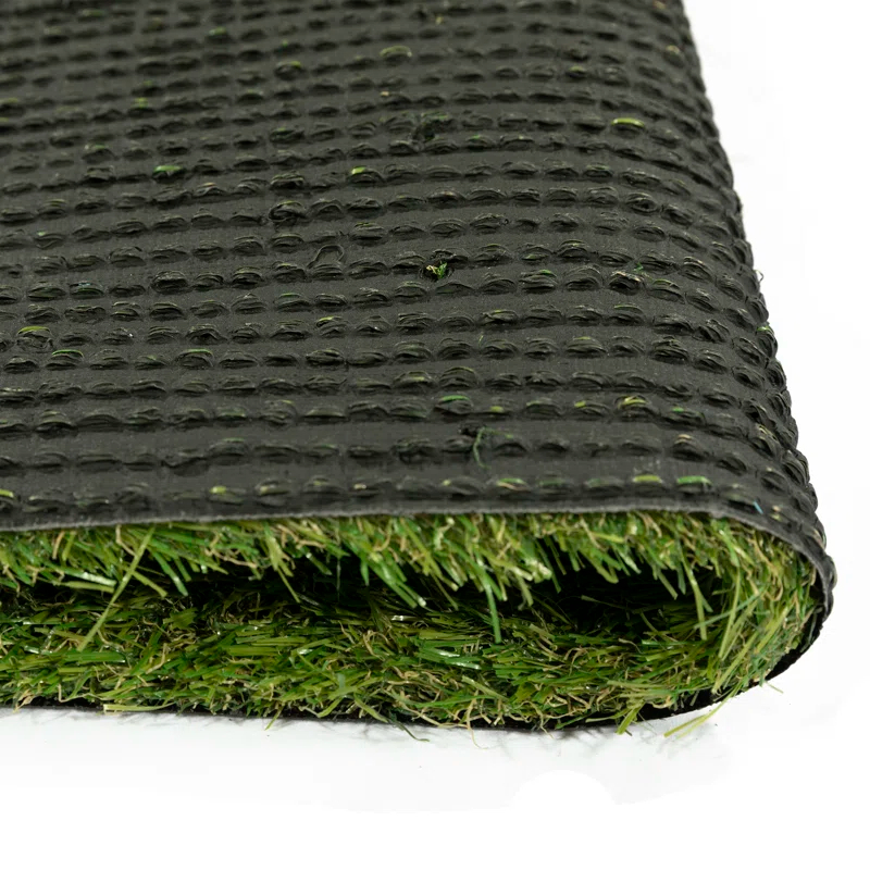 Ottomanson Pet Training Non-Slip Indoor/Outdoor Tray with Reusable Grass Pad