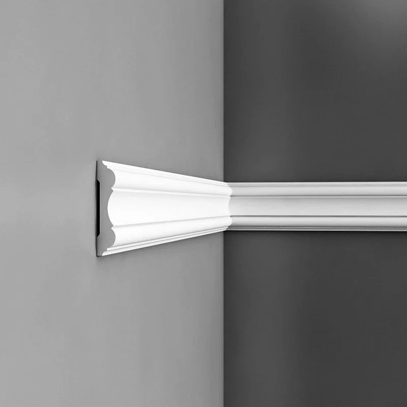 Orac Decor 3.3125'' H x 78.75'' W x 0.75'' D Plastic Chair Rail