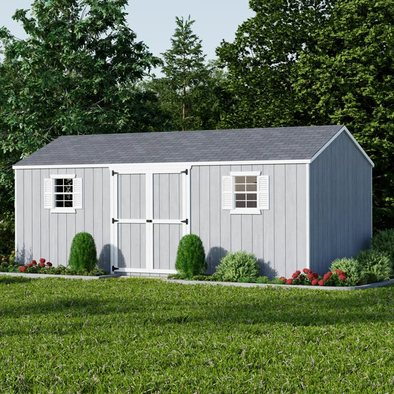 Value Workshop Outdoor Wood Storage Shed