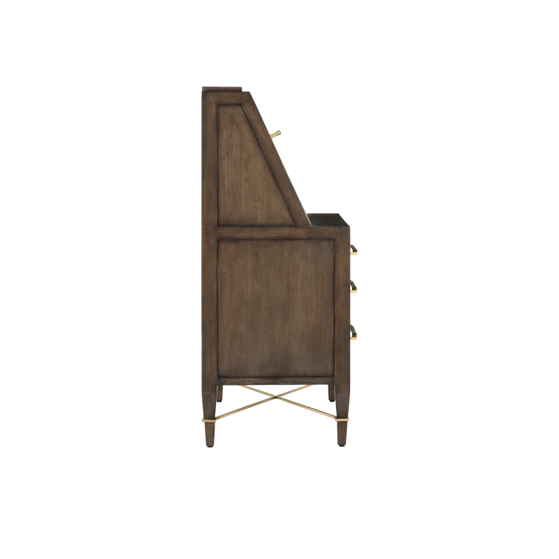 Currey & Company Verona Chanterelle Secretary Desk
