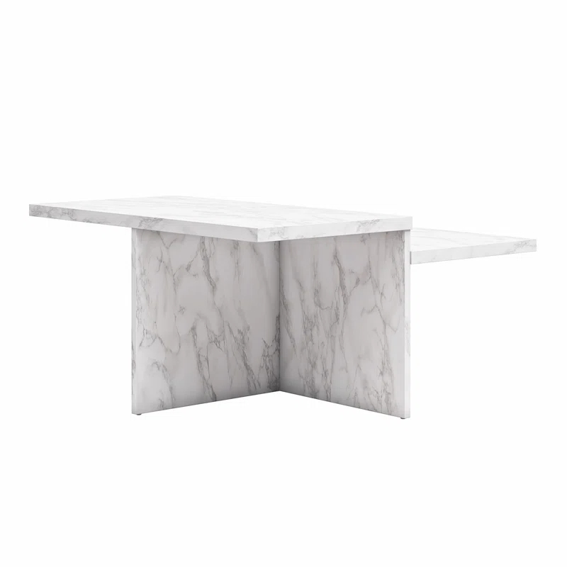 CosmoLiving by Cosmopolitan Brielle Two-Tiered Coffee Table