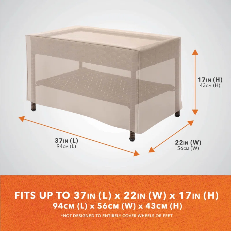 Modern Leisure Basics Outdoor Patio Table Cover