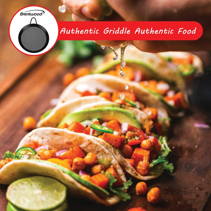 Brentwood Non-Stick Carbon Steel Griddle