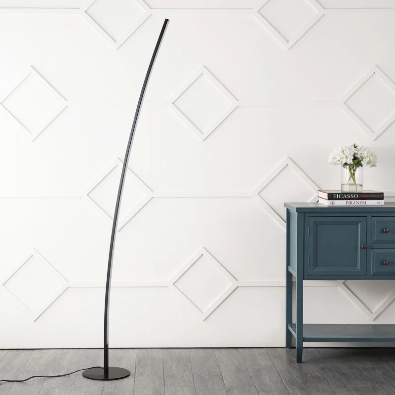 Jonathan Y Malthe 71'' Black LED Novelty Floor Lamp