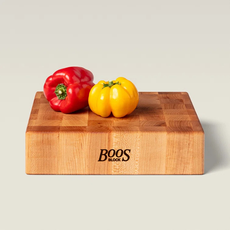 John Boos John Boos Chinese Cutting Board 3" End Grain Reversible
