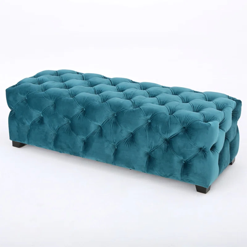 Everly Quinn Versatile Ottoman With Exquisite Design For Home Enhancement And Comfort
