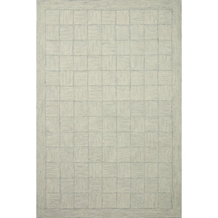 Chris Loves Julia x Loloi Chris Loves Julia x Loloi Francis Collection FRA-03 Silver / Sky, Contemporary  Area Rug