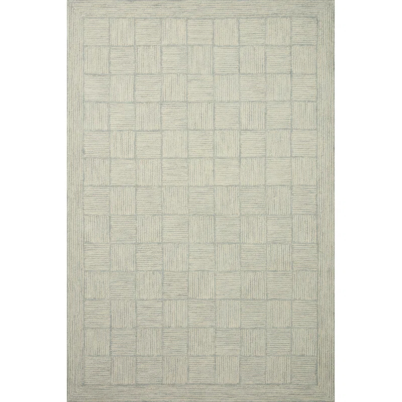 Chris Loves Julia x Loloi Chris Loves Julia x Loloi Francis Collection FRA-03 Silver / Sky, Contemporary  Area Rug