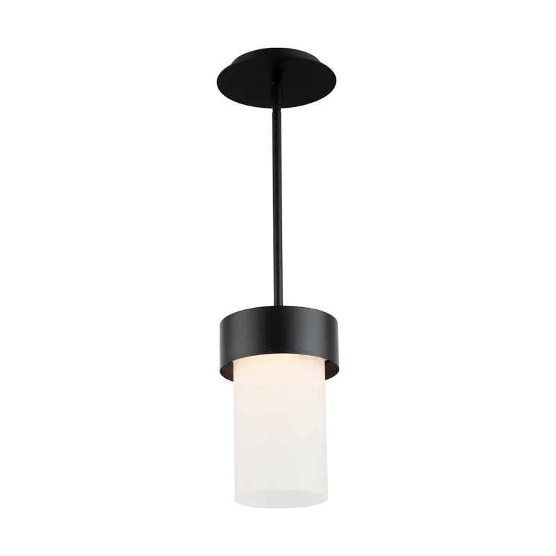 Napa 1 - Light Black LED Cylinder Pendant