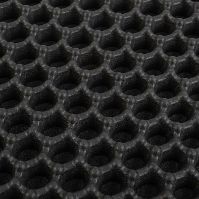 Petmaker Cat Litter Mat - 30x24 Waterproof Litter Box Mat with Dual-Layer Honeycomb Design for Trapping Litter - Slip-Resistant Cat Mat