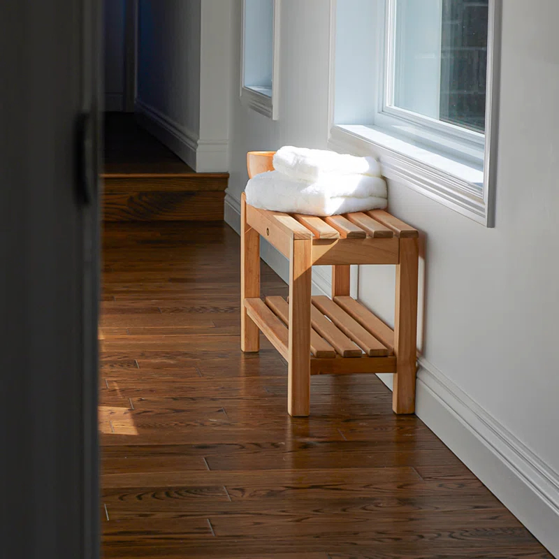 Teak Shower Bench