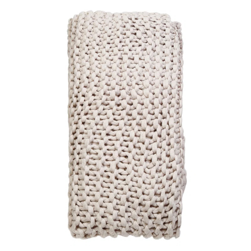 Finn Throw by Pom Pom at Home - Taupe