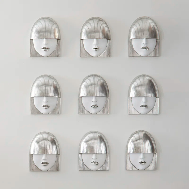 Phillips Collection Fashion Faces Wall Décor (Set of 3)