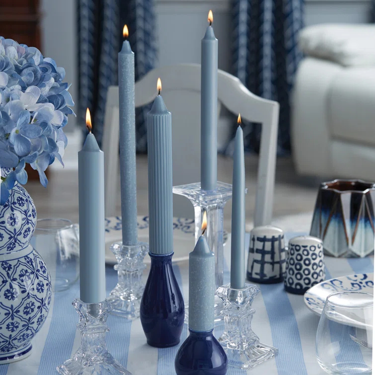 Root Candles Timberline Arista Dinner Unscented Taper Candle (Set of 12)