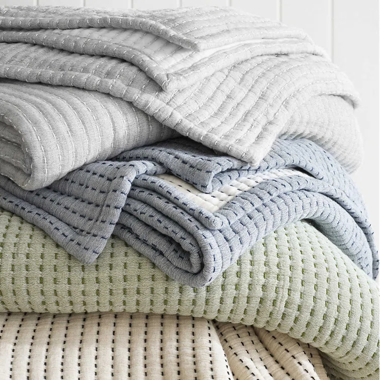 Pick Stitch Matelasse Coverlet