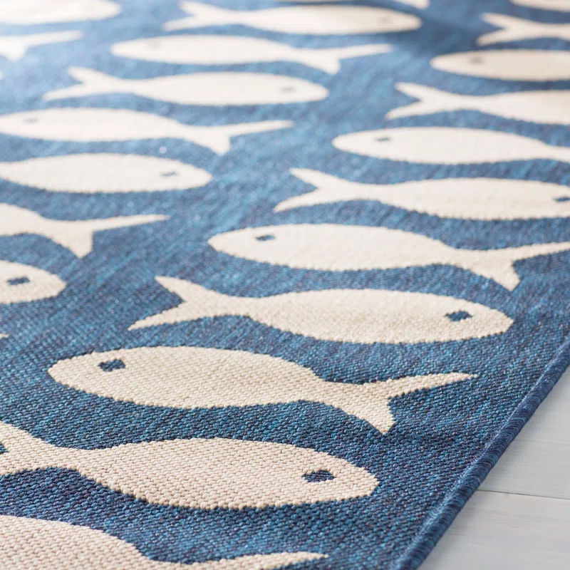 Highland Dunes Paugh Performance Animal Print Rug