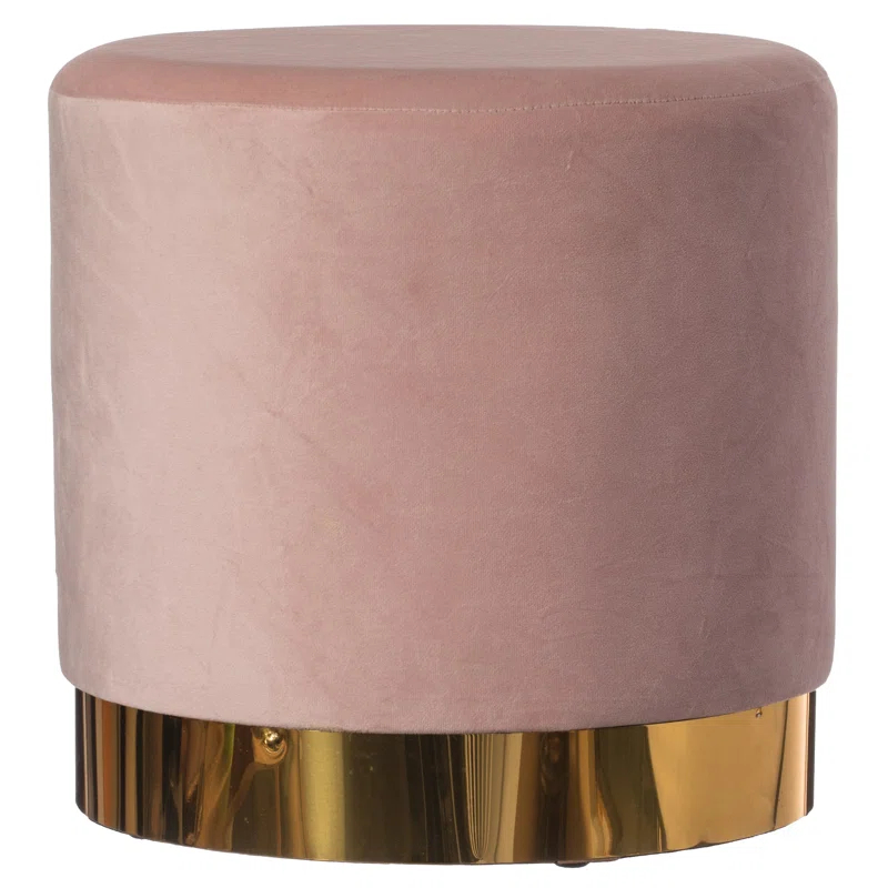 Everly Quinn Nayli Velvet Ottoman