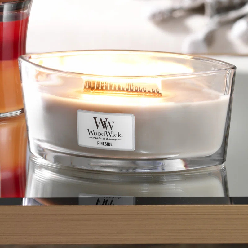 WoodWick Fireside Scented Jar Candle