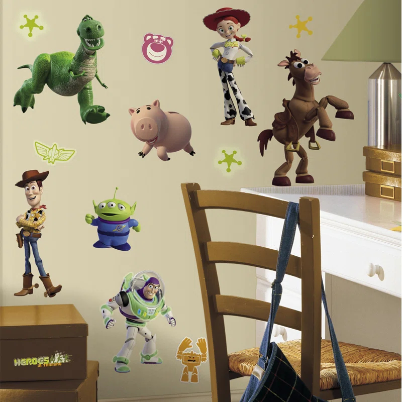 Room Mates Entertainment Non-Wall Damaging Wall Decal