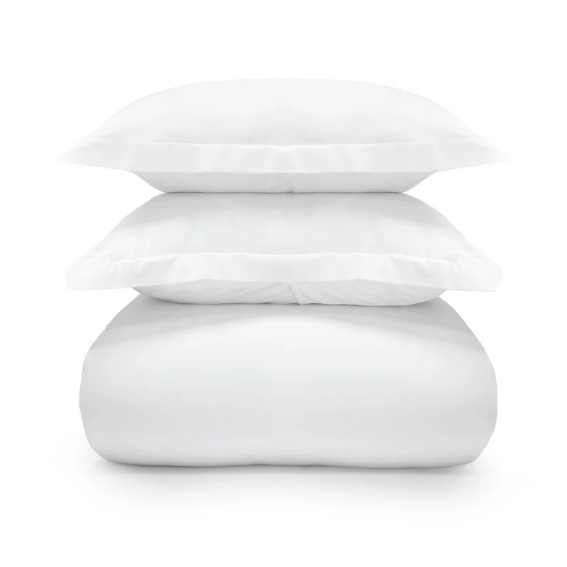 Jennifer Adams Home 400 Thread Count Long-Staple Cotton Sateen 2pc. Pillowcase Set | Wayfair