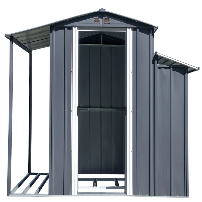 Arrow 3-In-1 Steel Utility Shed
