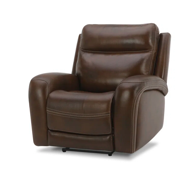 Dynoson Blair Swivel Glide Recliner Dual Power - Cognac