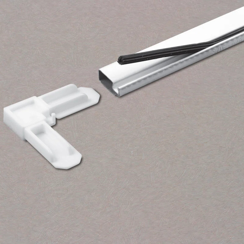 Prime-Line Aluminum Screen Frame Kit, 5/16 inch x 3/4 inch x 48 inch, Bronze, Set of 1