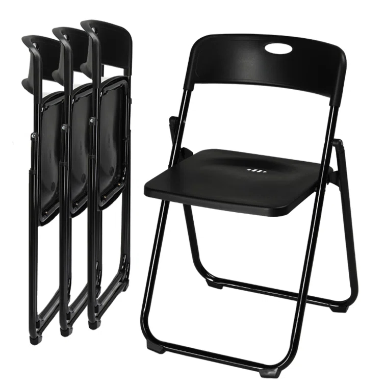 Arlmont & Co. Plastic Folding Chairs(Set Of 4)