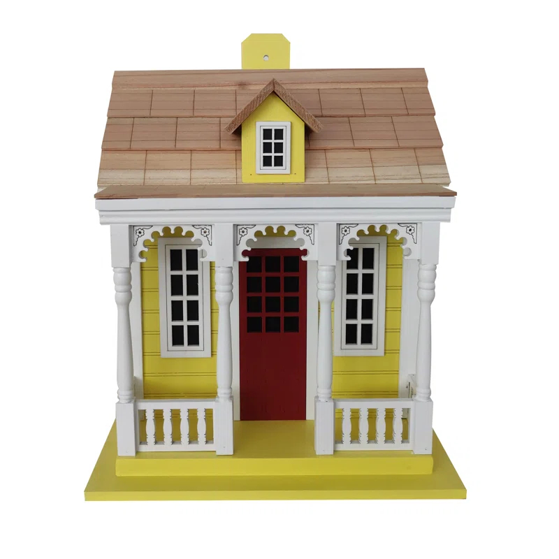 Home Bazaar Classic Series Bristol Cottage 11.75 in x 10.5 in x 9 in Birdhouse