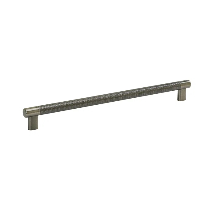Amerock Bronx 12-5/8 inch (320mm) Center-to-Center Gunmetal Cabinet Pull