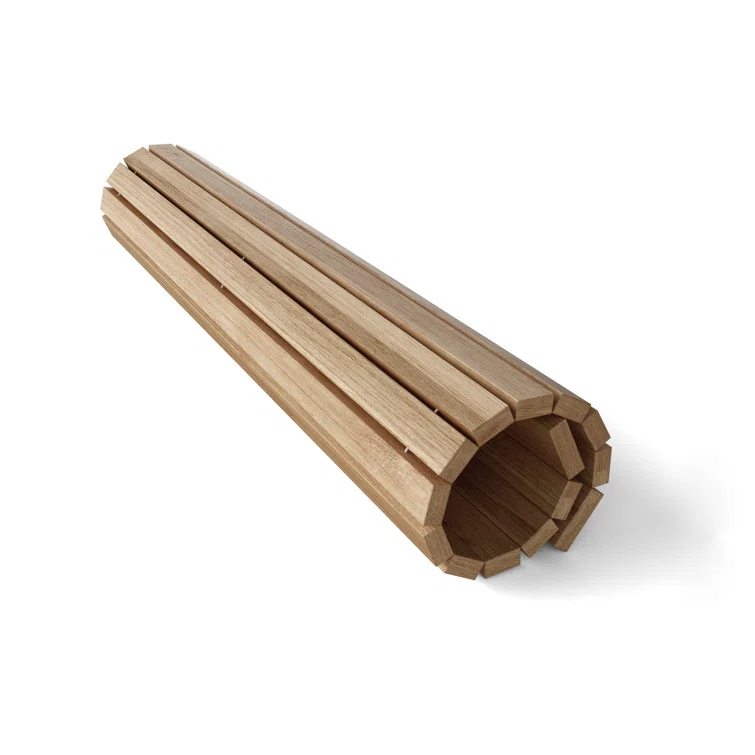 Symple Stuff Stogner Teak Shower Mat