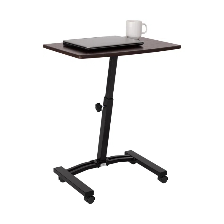 Seville Classics AIRLIFT® 24'' W Rolling Desk or Stand with Wheels & Reviews | Wayfair