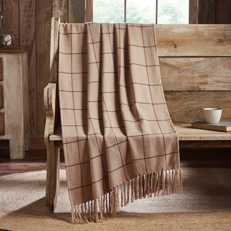 VHC Brands Handmade Throw Blanket