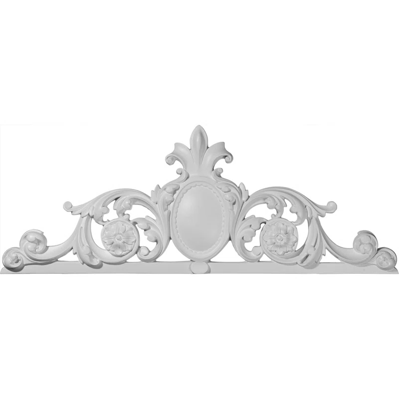 Ekena Millwork Valence 13.75'' H x 36.75'' W D Urethane Onlay Scroll