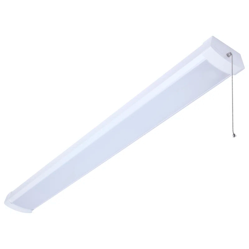 Nuvo LED 4 Foot Ceiling Wrap with Pull Chain 39 Watts 27K/30K/35K/40K/50K CCT Selectable  120 Volt