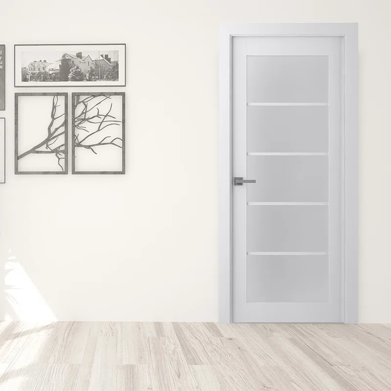 Belldinni Palladio 5-Lite DIY-Friednly Manufactured Wood and Glass Single Prehung Interior Door