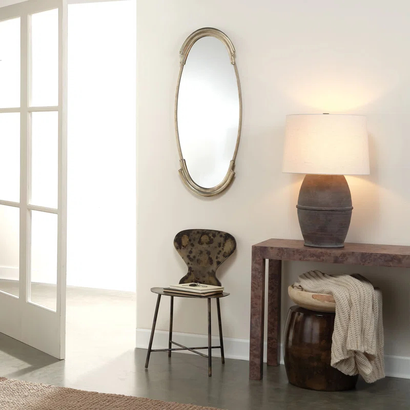Jamie Young Company Margaux Metal Flat Wall Mirror
