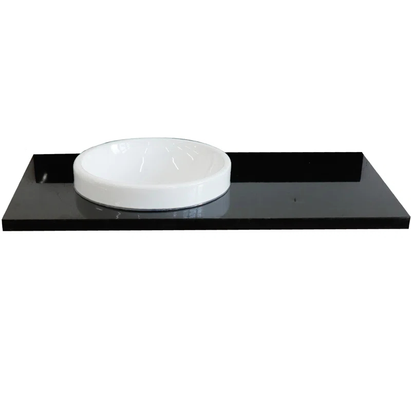 Bellaterra Home 43'' Single Bathroom Vanity Top with Sink