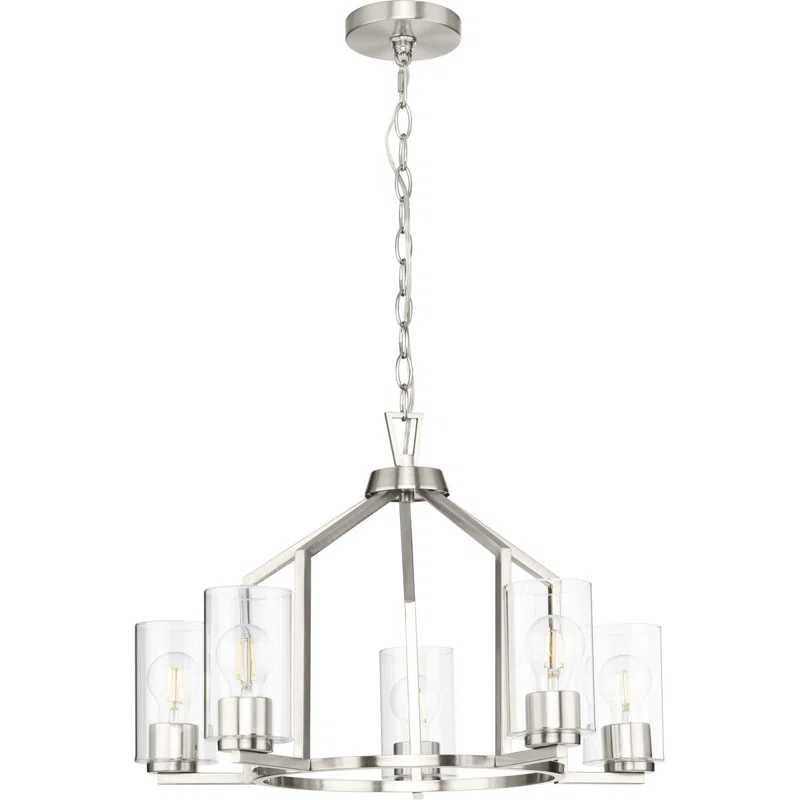 17 Stories 5 - Light Dimmable Geometric Chandelier