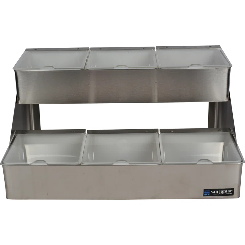 Carlisle Food Service Products Carlisle Food Service Products Stainless Steel Condiment Server