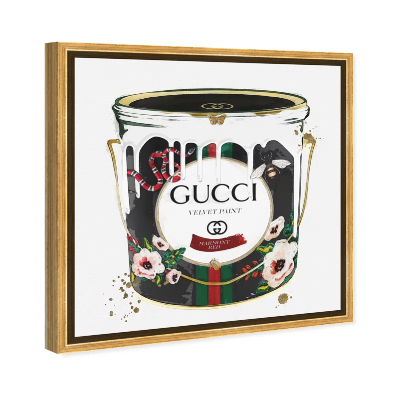 Oliver Gal Prints " Large Fashion And Glam Velvet Marmont Can "