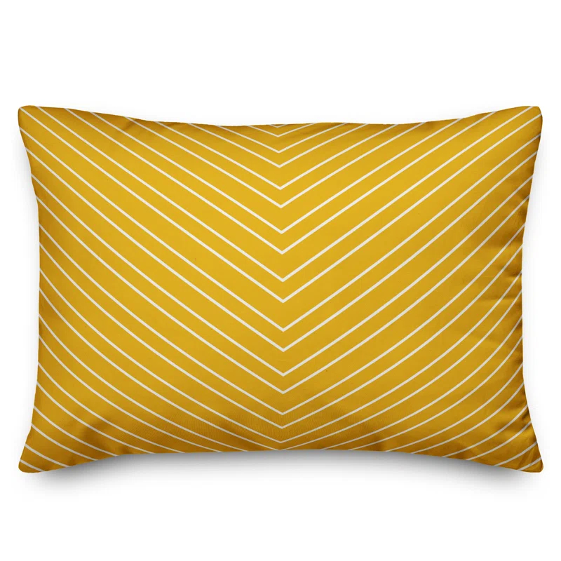 Designs Direct Creative Group  Chevron Lumbar Pillow & Reviews | Wayfair