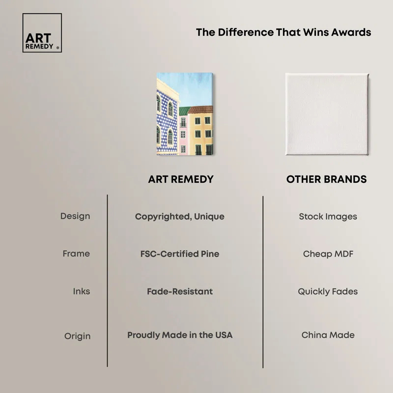 Art Remedy Around the Corner Canvas Fashion Art Prints by Art Remedy