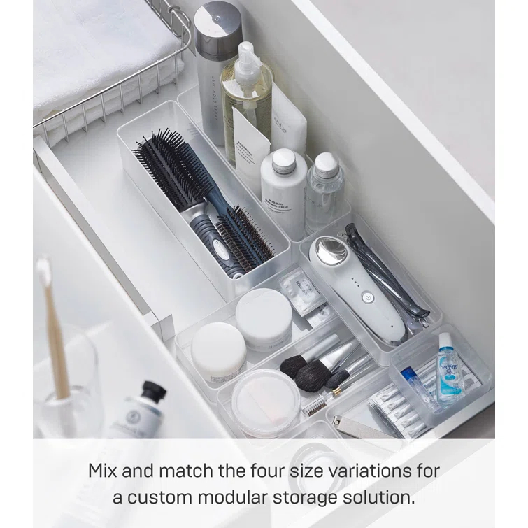 Yamazaki Home Yamazaki Home Stackable Organizers [Set Of 2] - Four Sizes, Deep