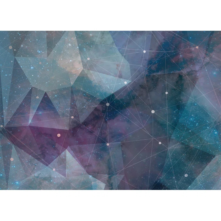 Self-Adhesive Vinyl Constellation Mural Wallpaper