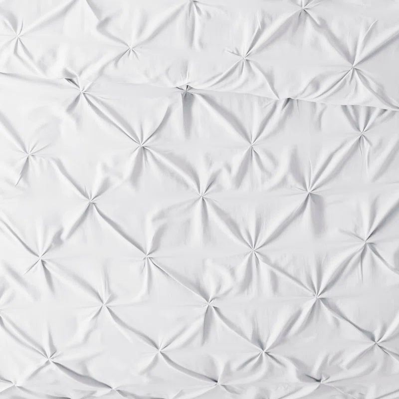 Becky Cameron Pinch Pleat Textured Duvet Cover Set