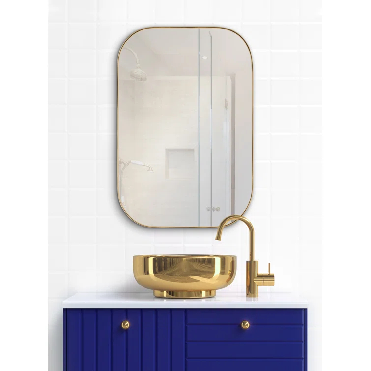 Slade Metal Flat Mirror