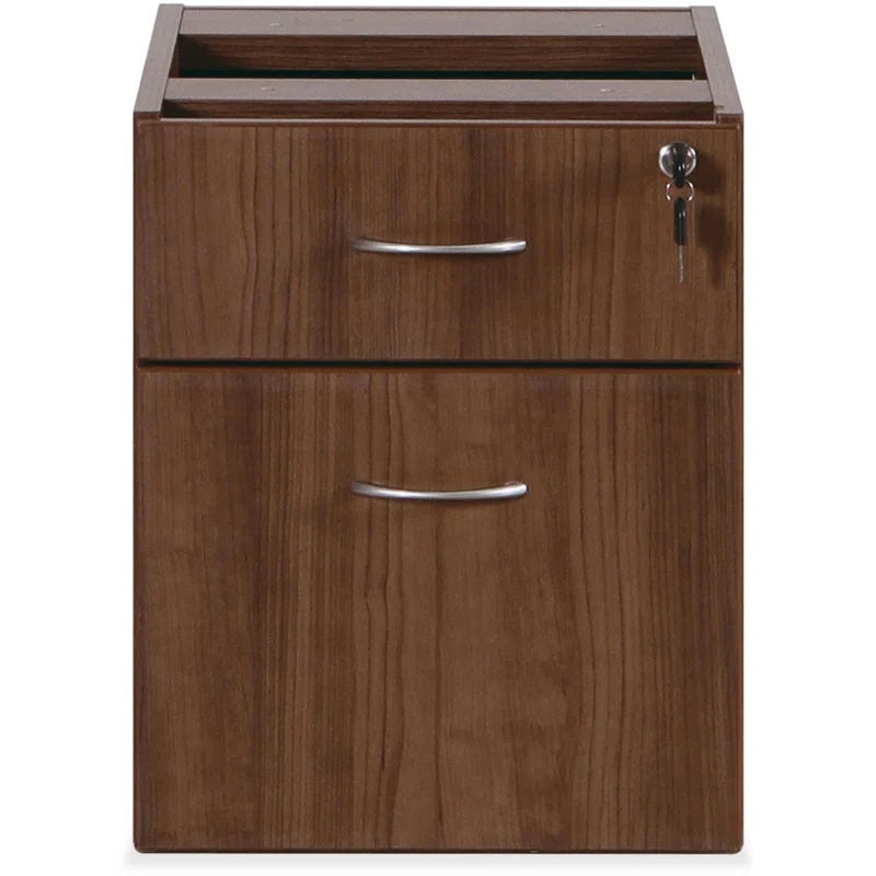 Lorell Essentials Series 15.5'' Wide 2 -Drawer File Cabinet